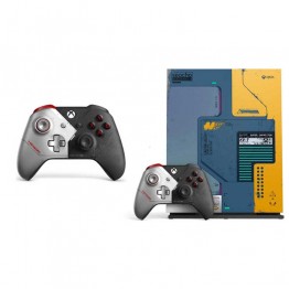 کنسول Xbox One X Cyberpunk 2077 + یک کنترلر اضافه باندل های ویژه